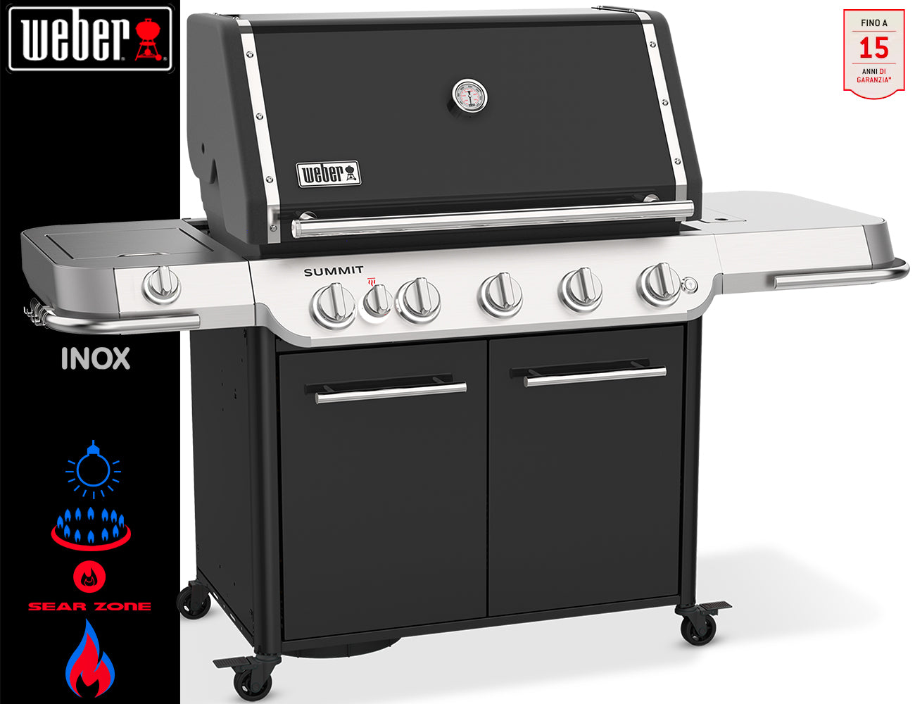 Weber Barbecue Gas Summit FS38 E - Centro Internazionale del Barbecue