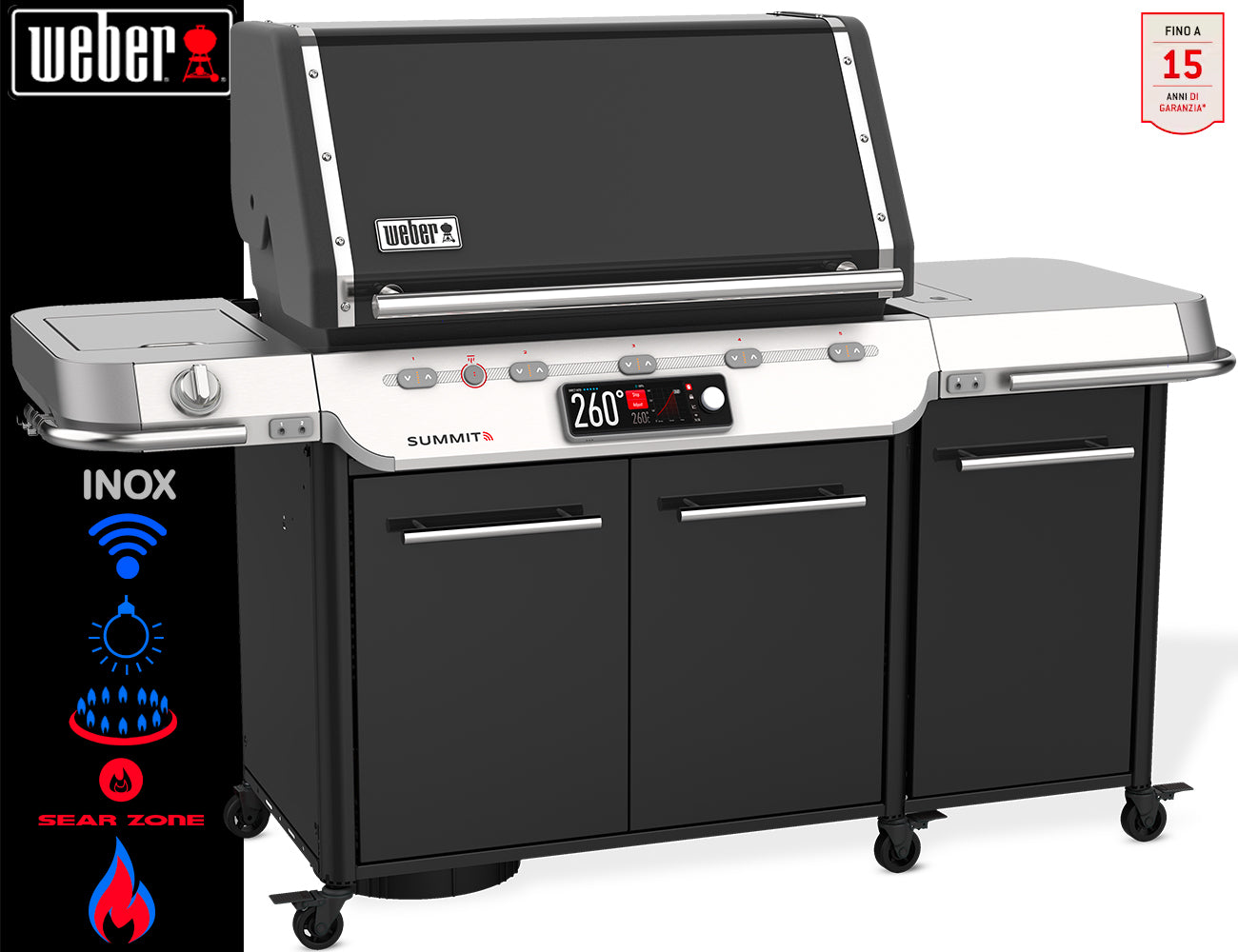 Weber Barbecue Gas Summit FS38X - Centro Internazionale del Barbecue