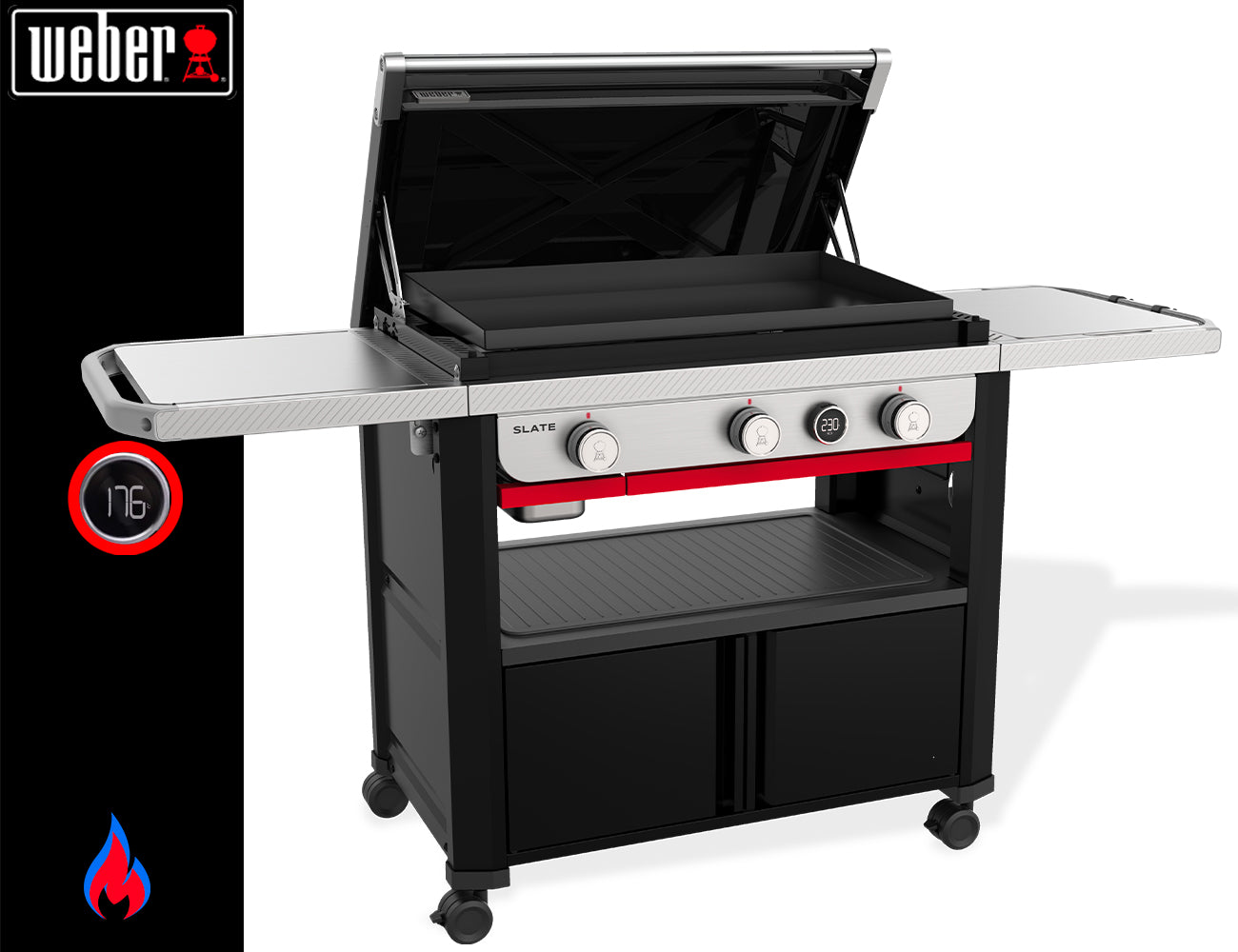 Weber Slate GPD 71 cm Premium - Centro Internazionale del Barbecue