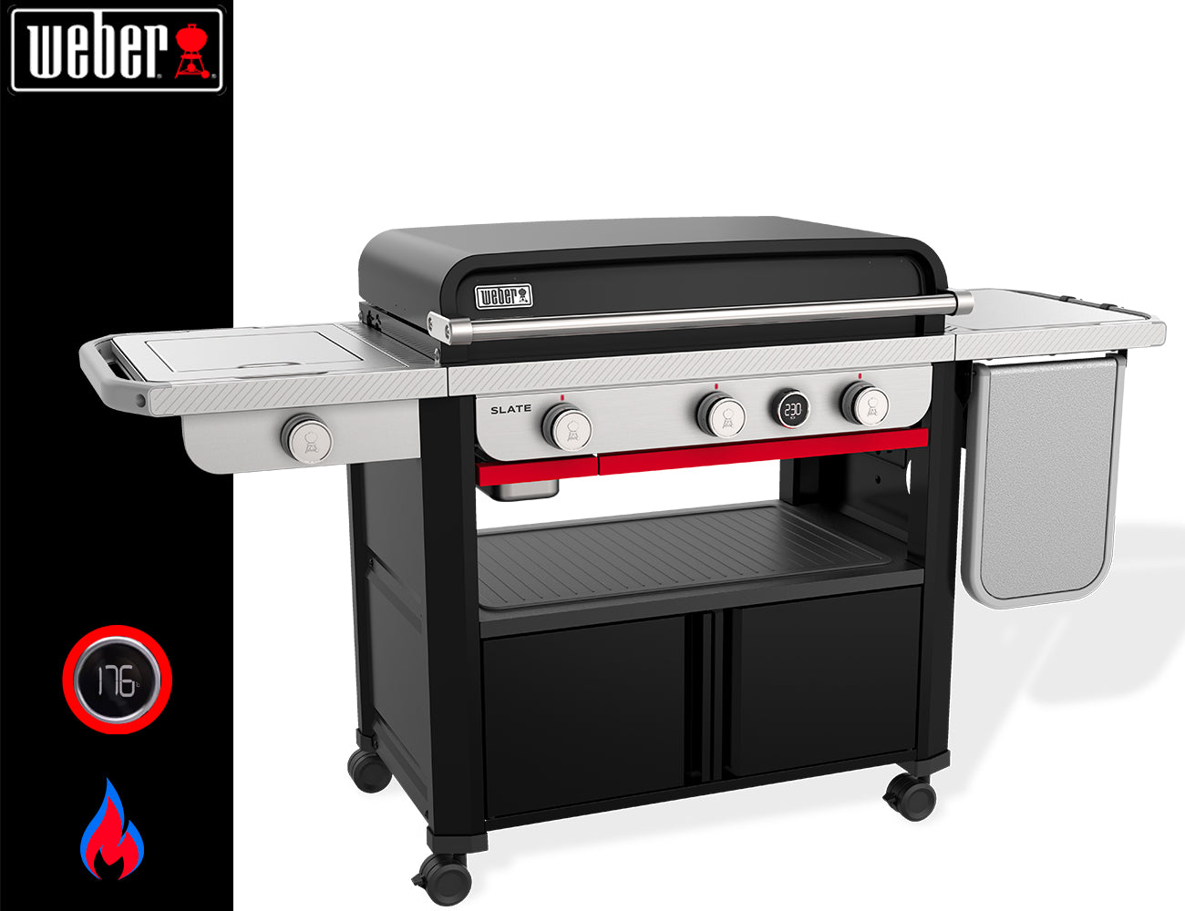 Weber Slate GPD 76 cm Premium - Centro Internazionale del Barbecue
