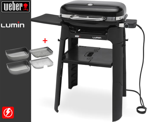 Weber Barbecue elettrico Lumin Stand Black - Centro Internazionale del Barbecue