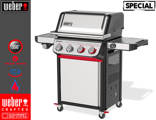 Weber Barbecue Spirit SP-435 Stainless Steel - Centro Internazionale del Barbecue