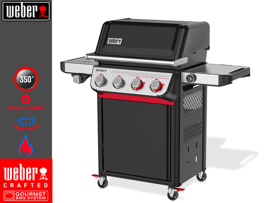 Weber Barbecue Spirit EP-435 Black / Inox - Centro Internazionale del Barbecue