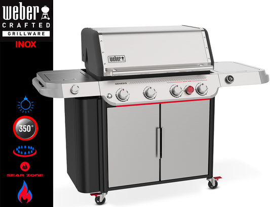 Weber Barbecue a Gas Genesis SP-435W - Inox - Centro Internazionale del Barbecue