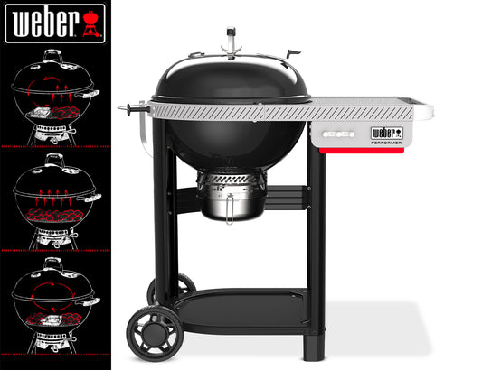 Weber Barbecue Performer Ø 57 Black - Centro Internazionale del Barbecue