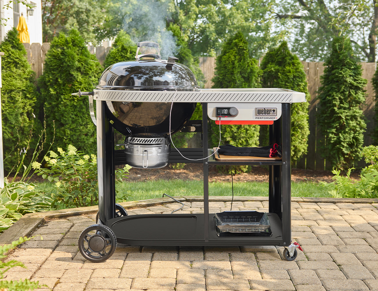 Weber Barbecue Performer Smart Ø 57 Black - Centro Internazionale del Barbecue