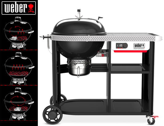 Weber Barbecue Performer Smart Ø 57 Black - Centro Internazionale del Barbecue