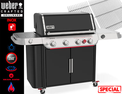 Weber Barbecue a Gas Genesis EPX-435W SE-INOX - Centro Internazionale del Barbecue