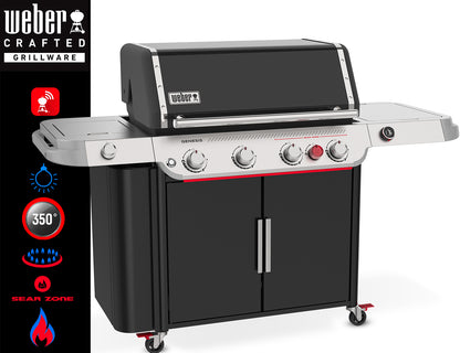 Weber Barbecue a Gas Genesis EPX-435W Black - Centro Internazionale del Barbecue