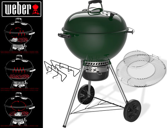Weber Barbecue Master Touch Ø 57 Cm. Verde Scuro - Centro Internazionale del Barbecue