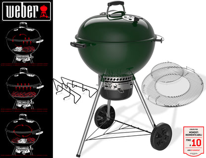 Weber Barbecue Master Touch Ø 57 Cm. Verde Scuro
