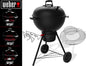 Weber Barbecue Master Touch Ø 57 Cm. Stealth - Centro Internazionale del Barbecue