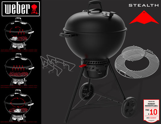 Weber Barbecue Master Touch Ø 57 Cm. Stealth