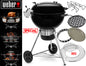 Weber Barbecue Master Touch Ø 57 Cm. SE-E-5775 Premium Black - Centro Internazionale del Barbecue