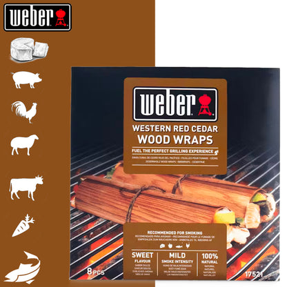 Weber wood Wraps Cedar