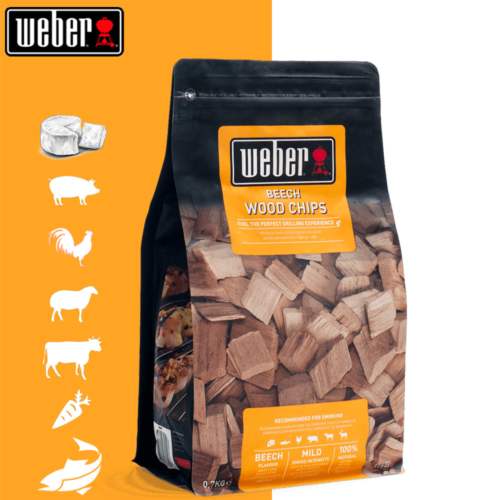 Weber Chips da Affumicare al Faggio - Centro Internazionale del Barbecue
