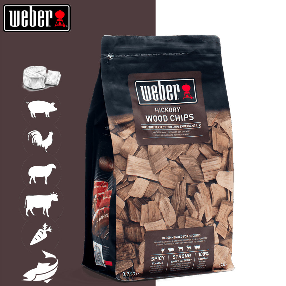 Weber Chips da Affumicare al Hickory - Centro Internazionale del Barbecue