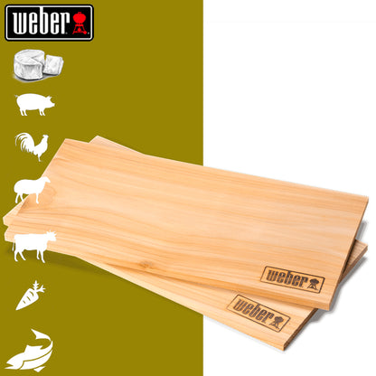 Weber wood Smokey planks Grande
