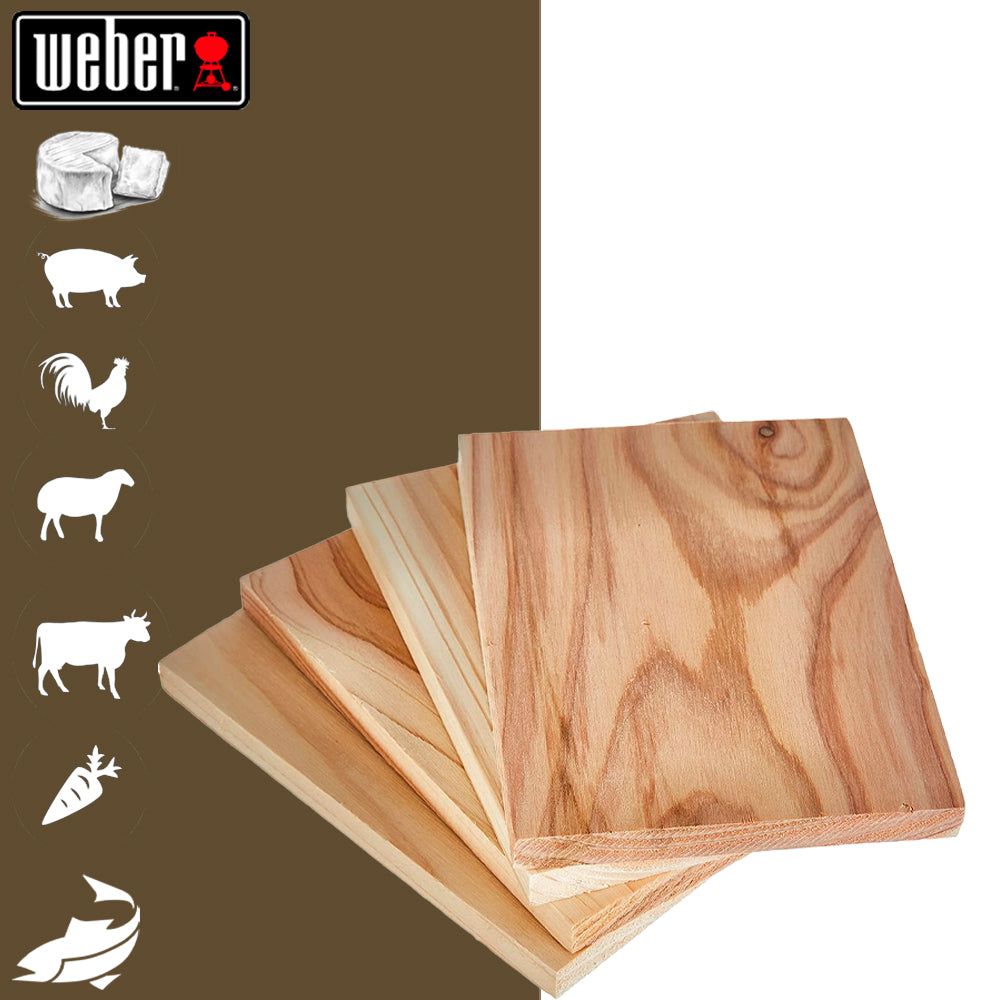 Weber wood Smokey planks Piccoli