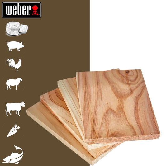 Weber wood Smokey planks Piccoli