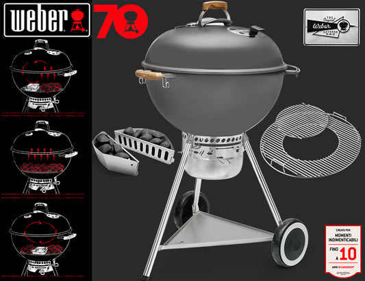Weber Barbecue Master Touch Kettle Ø 57 Cm. Anniversario 70°