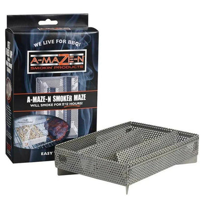A-MAZE-N Smoker Pellet da 20.5 x 14x5,0 per Affumicare a pellet - Centro Internazionale del Barbecue