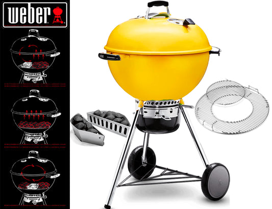 Weber Barbecue Master Touch Ø 57 Cm. Yellow - Centro Internazionale del Barbecue
