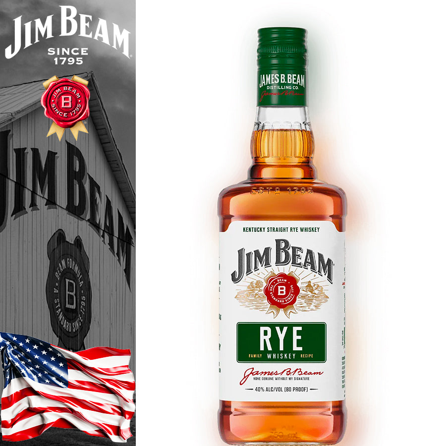 Jim Beam Rye Whiskey - Centro Internazionale del Barbecue