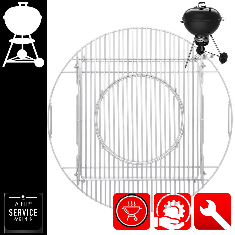 Weber Ricambio Griglia di Cottura Articolata Barbecue da Cm 67 - Centro Internazionale del Barbecue