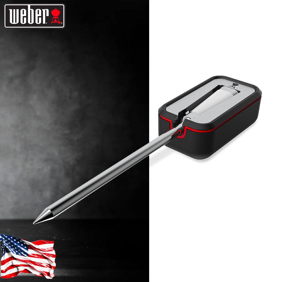 Weber Sonda Smart Wireless con Box Ricarica - Bianco - Centro Internazionale del Barbecue