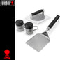 Weber Kit Smashed Burger per Piastra - Centro Internazionale del Barbecue