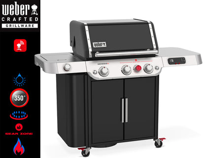 Weber Barbecue a Gas Genesis EPX-335W Black - Centro Internazionale del Barbecue
