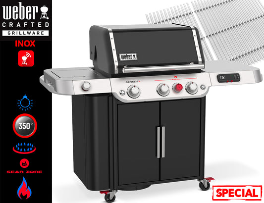 Weber Barbecue a Gas Genesis SE-EPX-335W - INOX - Centro Internazionale del Barbecue