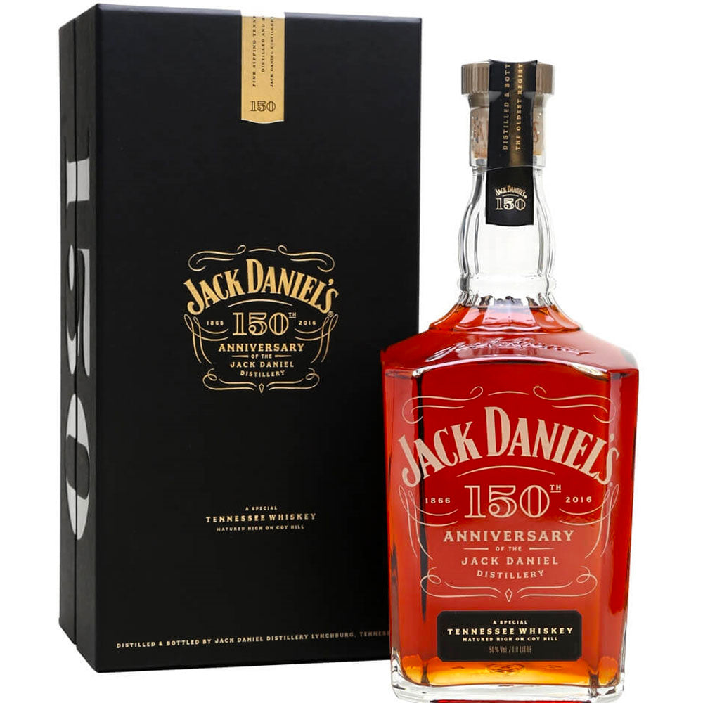 Jack Daniel's 150th Anniversary 100cl Decamter + Box