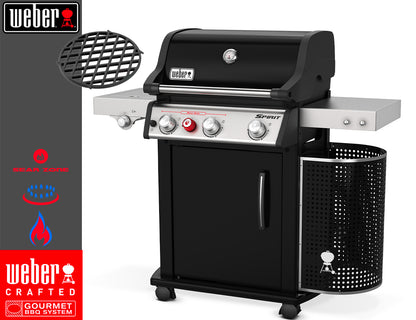 Weber Barbecue Spirit EP-335 Inox Premium GBS - Centro Internazionale del Barbecue