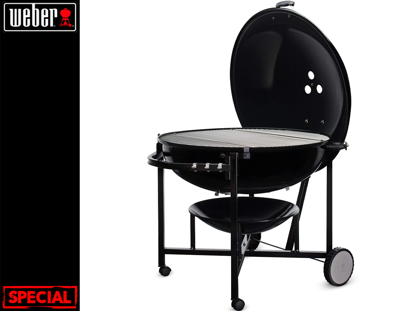 Weber Ranch Kettle Charcoal Grill - Centro Internazionale del Barbecue