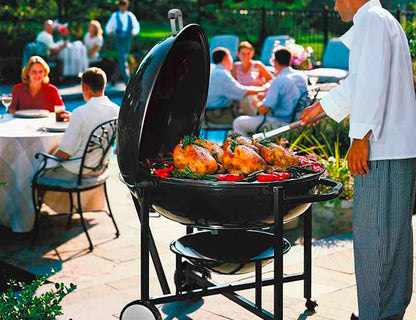 Weber Ranch Kettle Charcoal Grill - Centro Internazionale del Barbecue
