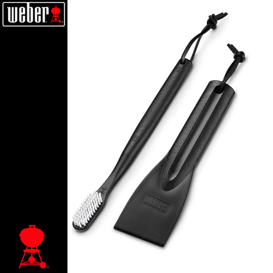 Weber Kit 2 pezzi per Pulizia di Barbecue a Gas - Centro Internazionale del Barbecue