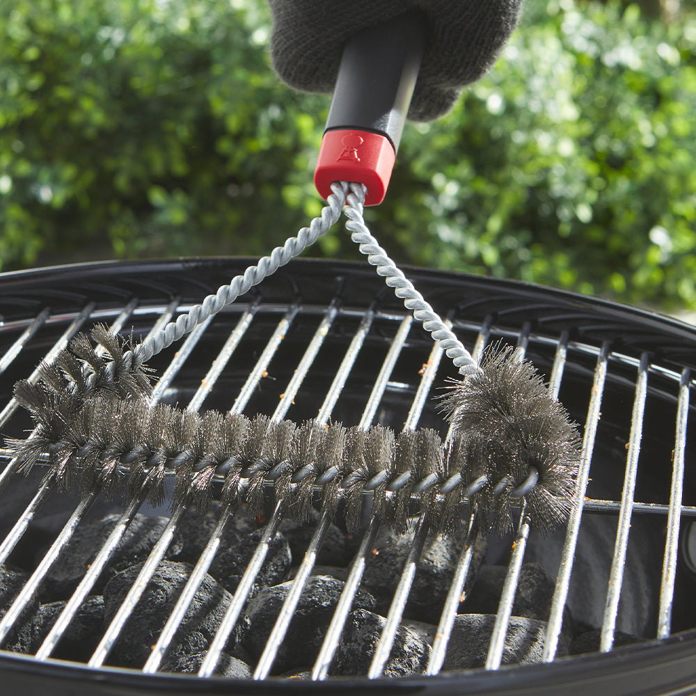 Weber Spazzola corta 30 cm. per Pulizia Griglie - Centro Internazionale del Barbecue