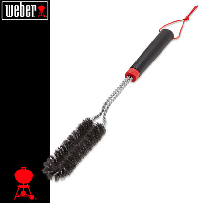 Weber Spazzola per Pulizia Griglie 46 cm. con Setole in Acciaio - Centro Internazionale del Barbecue