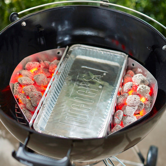 Vaschette Lunghe in alluminio per Barbecue a Carbone Ø 57 CM - Centro Internazionale del Barbecue