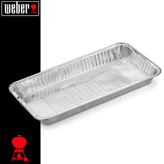 Vaschette Lunghe in alluminio per Barbecue a Carbone Ø 57 CM - Centro Internazionale del Barbecue