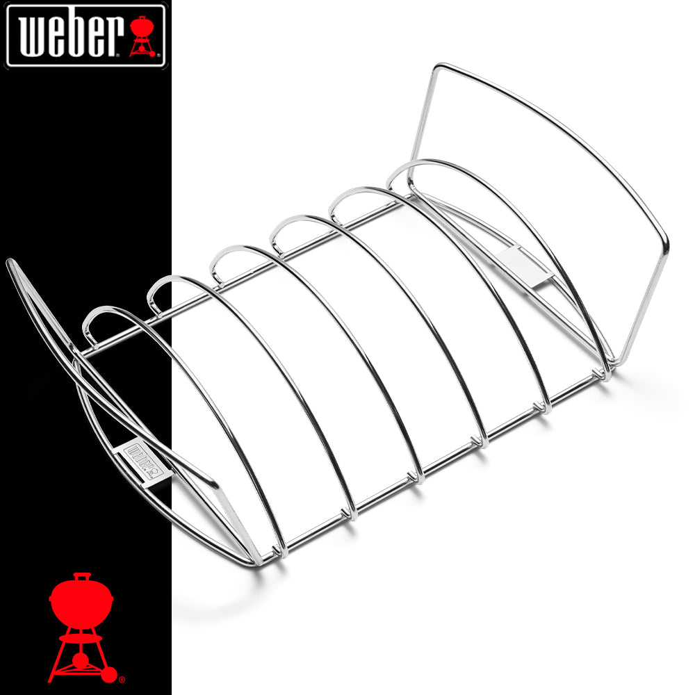 Weber Supporto cottura Multiuso 39 X 27 Cm costine e arrosti - Centro Internazionale del Barbecue