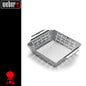 Weber Vassoio Inox di Cottura Piccolom per Verdure 19 X 19 X 5 Cm - Centro Internazionale del Barbecue