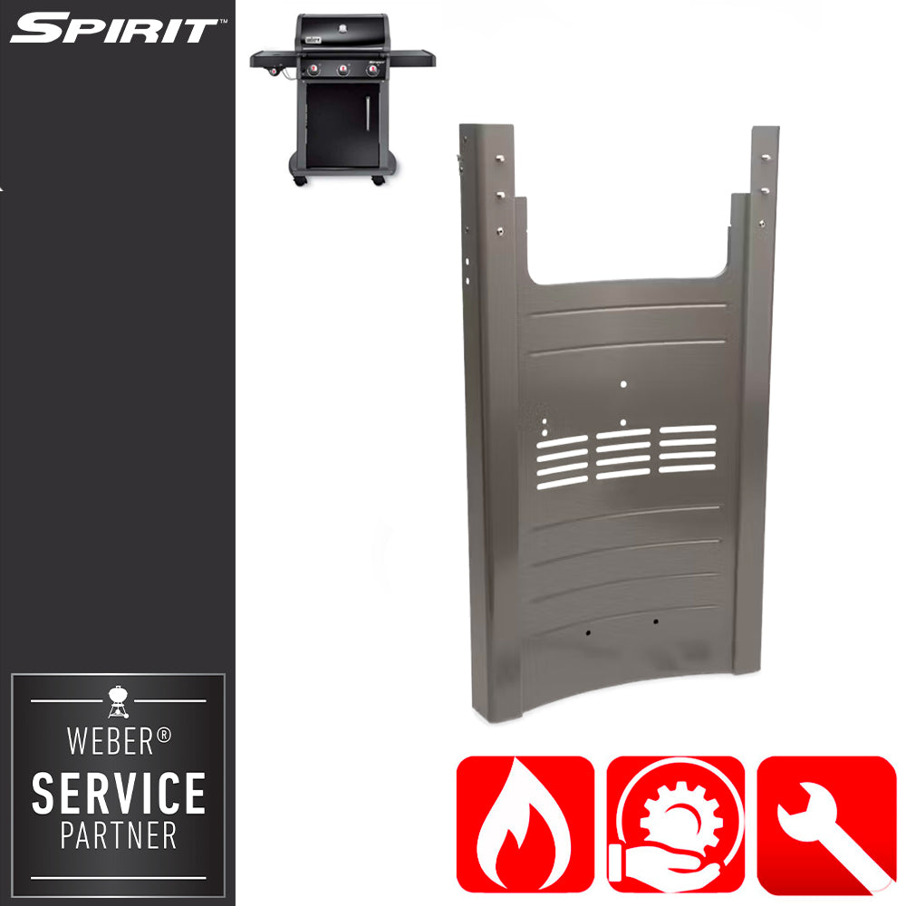 Weber Ricambio Telaio Sinistro Grigio per Spirit serie 300 - Centro Internazionale del Barbecue
