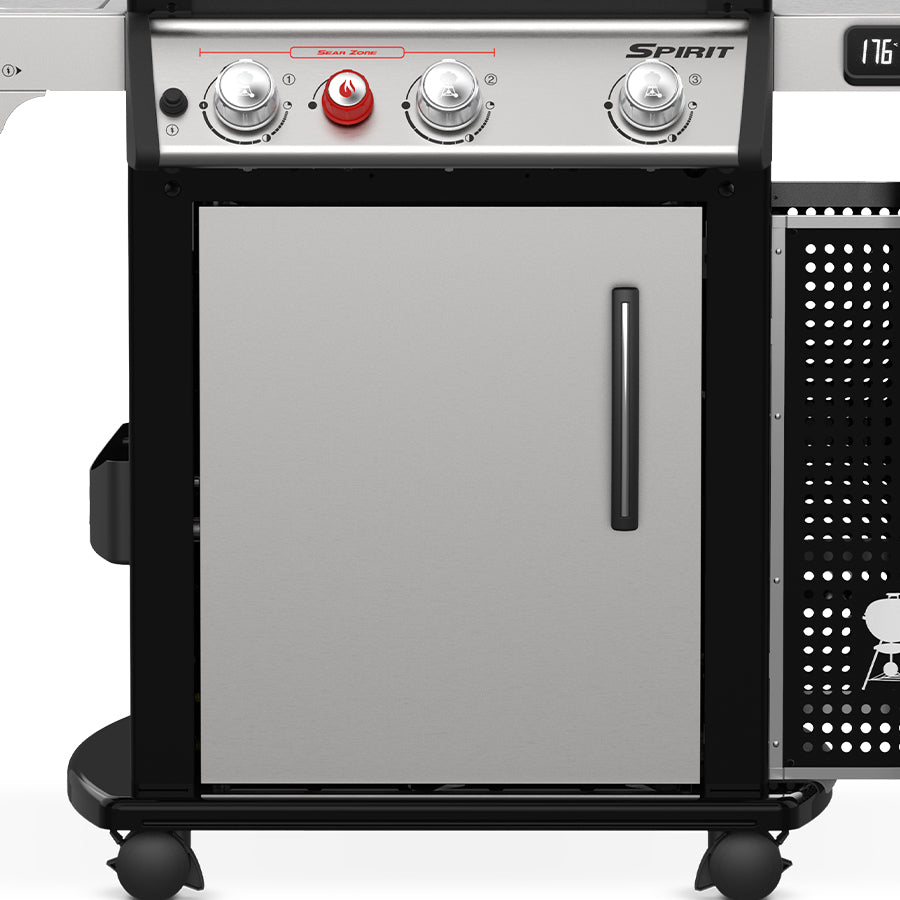Weber Ricambio Sportello inox s/maniglia per spirit - Centro Internazionale del Barbecue