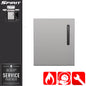 Weber Ricambio Sportello inox s/maniglia per spirit - Centro Internazionale del Barbecue