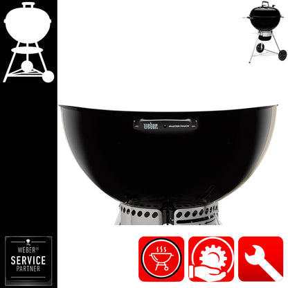 Weber Ricambio Braciere Master Touch nero Cm.57 - Centro Internazionale del Barbecue