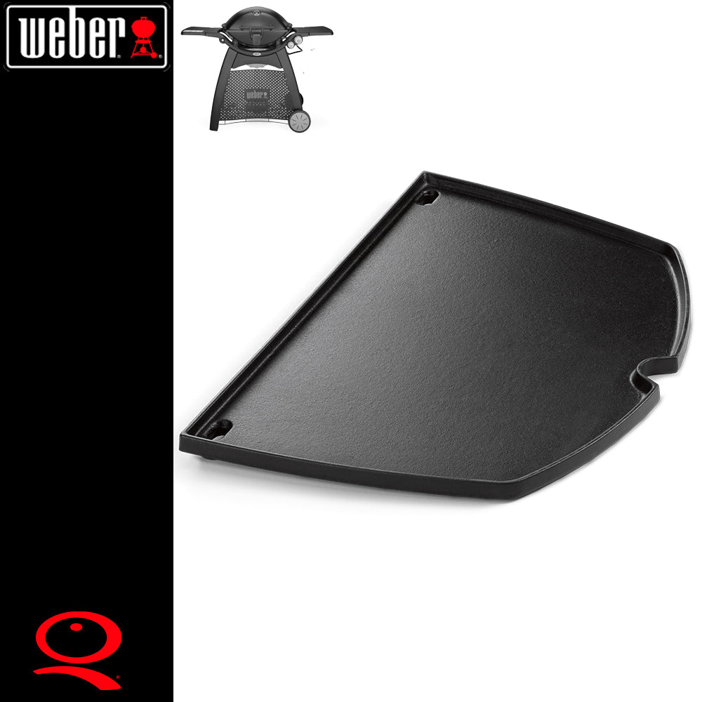 Weber Piastra in Ghisa per Barbecue Serie Q-300 e 3000 - Centro Internazionale del Barbecue
