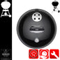 Weber Coperchio Barbecue Cm.57 Nero - Centro Internazionale del Barbecue